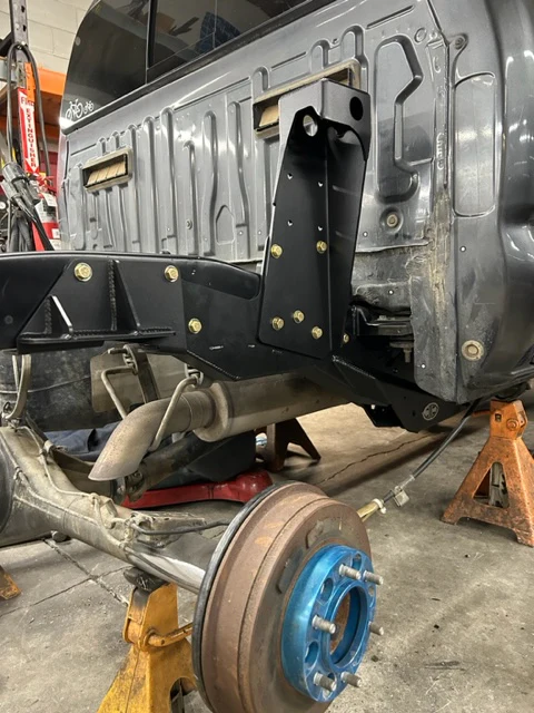 JD Fabrication 2005-2023 Tacoma Rear Frame Brace Spring Under Kit