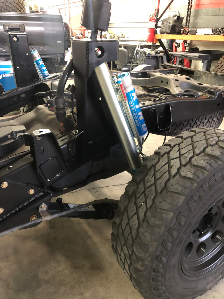 JD Fabrication 2005-2023 Tacoma Spring Under Rear Shock Mounts