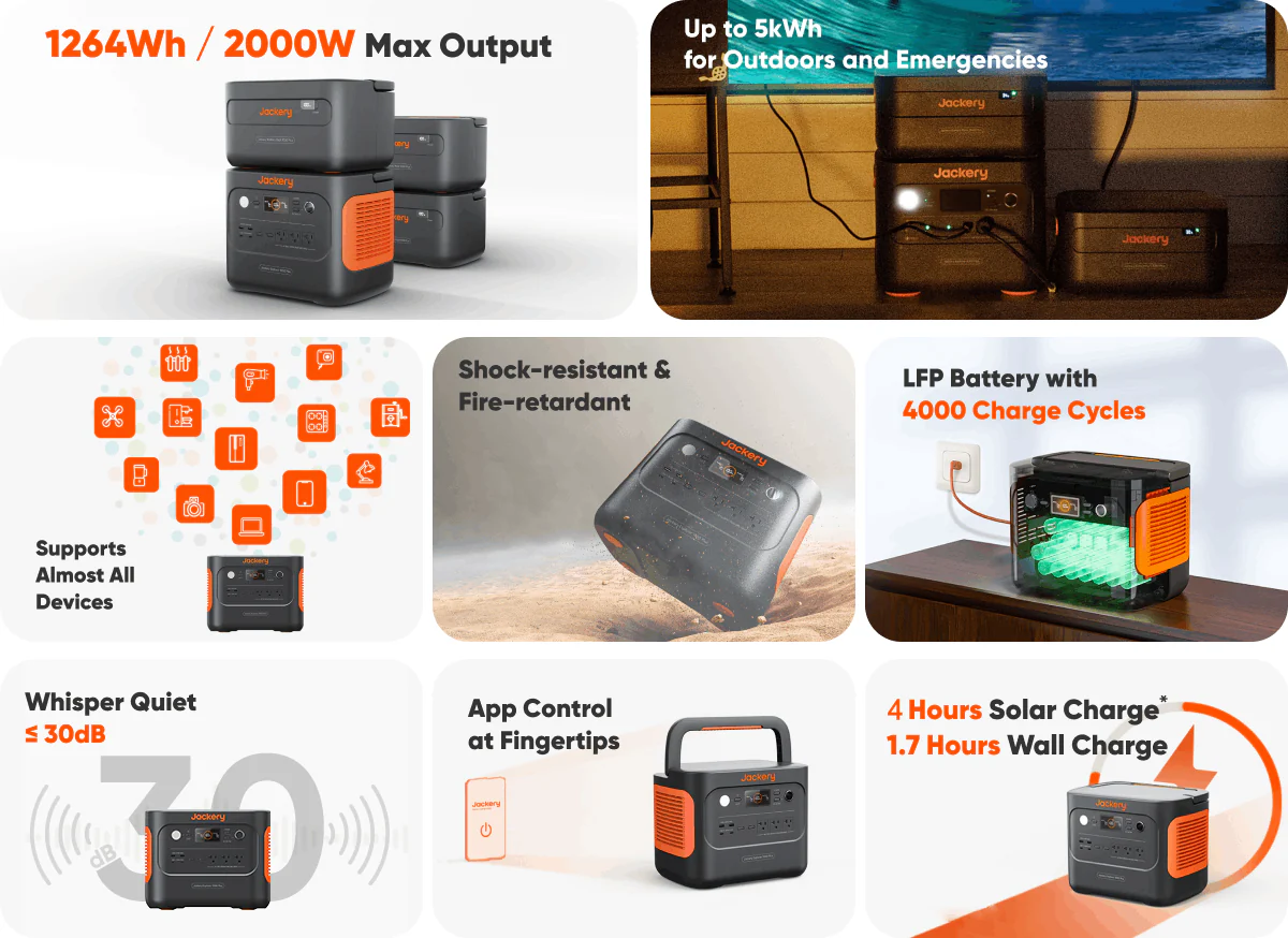 Jackery Explorer 1000 Plus Portable Power Station