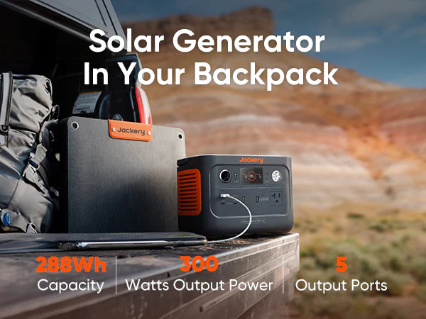 Jackery Solar Generator 300 Plus