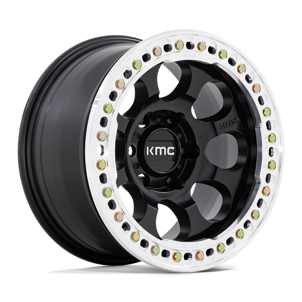 KMC KM237 Riot Beadlock 17x8.5 0mm Offset