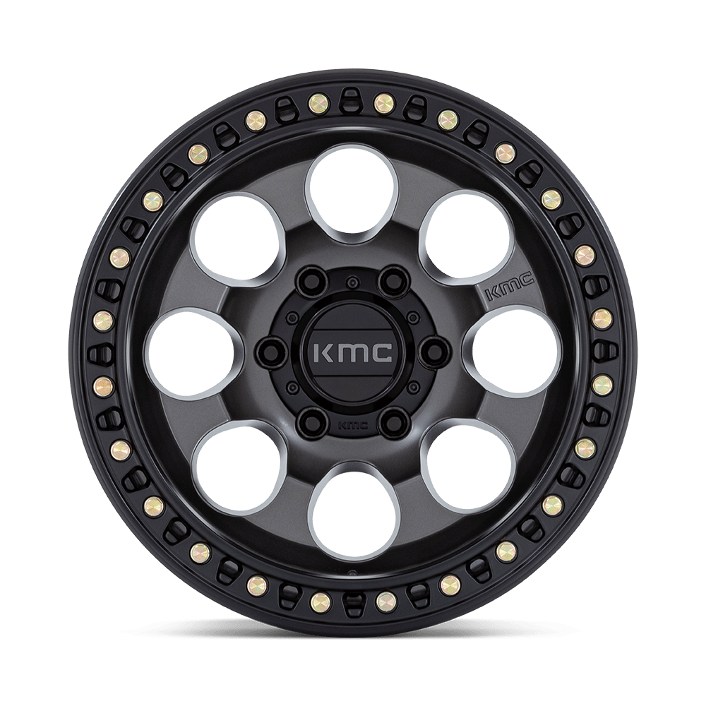 KMC KM550 Riot SBL 17x8.5 10mm Offset