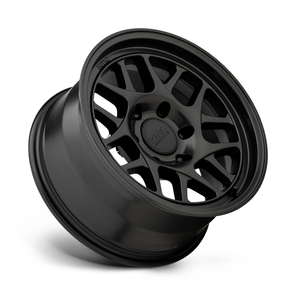 KMC KM717 Bully OL Satin Black 17x8.5 0mm Offset