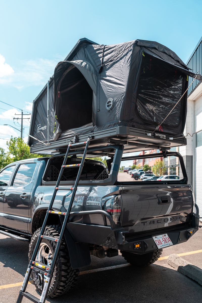 geo 2.5 rooftop tent Intrepid Camp Gear GEO 2.5 Pro Rooftop Tent – KRAVE Automotive