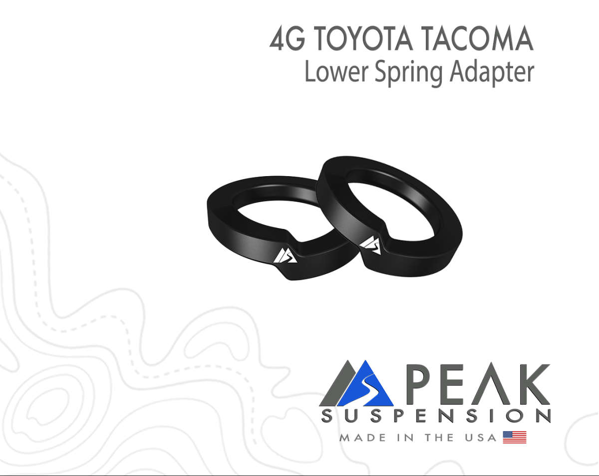 Peak Suspension 2024+ Toyota Tacoma Lower Spring Adapter