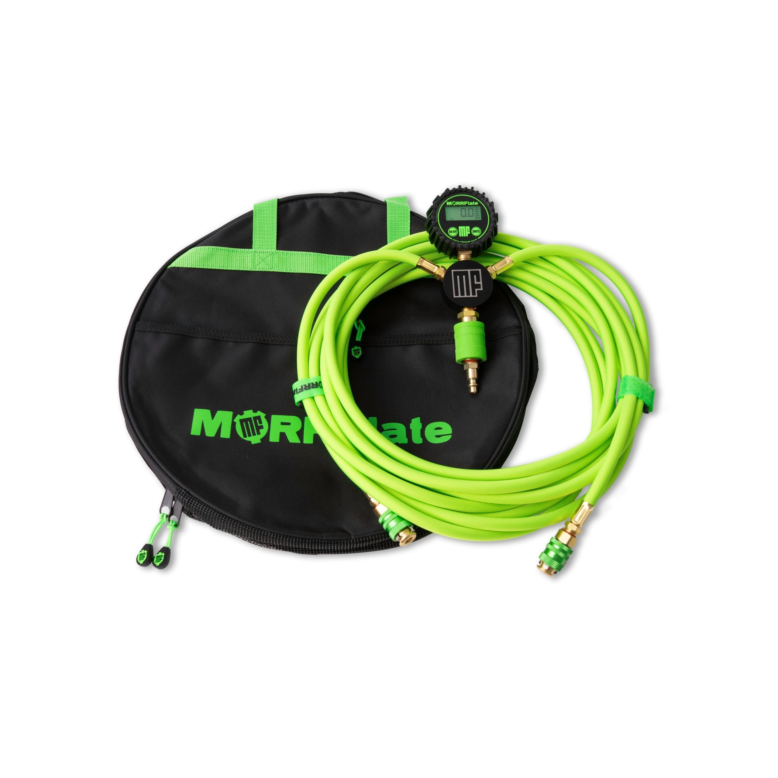 MORRFlate Braided Duo+ 2-Tire Hose Kit, 24ft Hoses