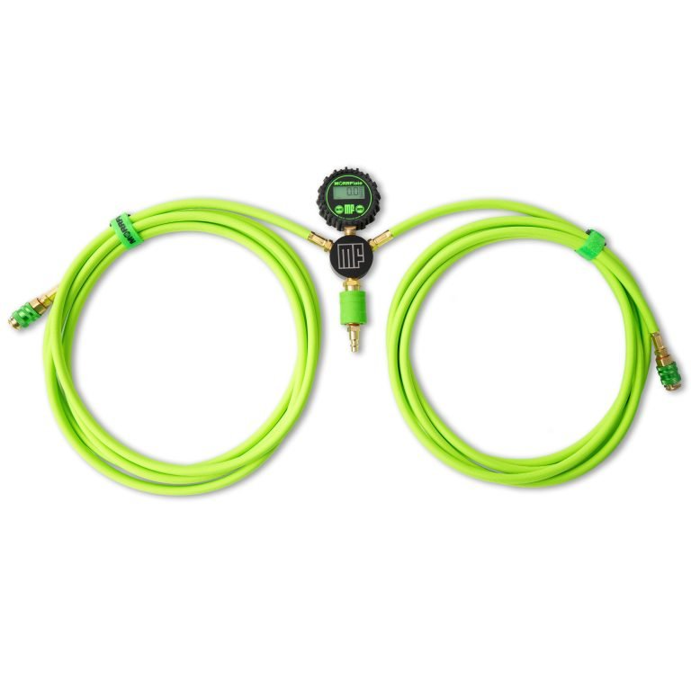 MORRFlate Braided Duo+ 2-Tire Hose Kit, 24ft Hoses