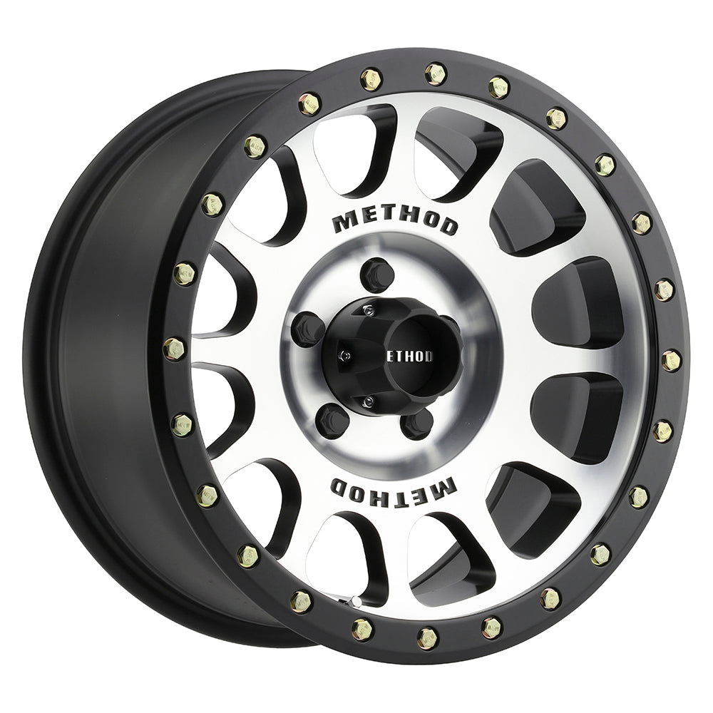 Method Race Wheels 305 | NV | Machined - Matte Black Lip