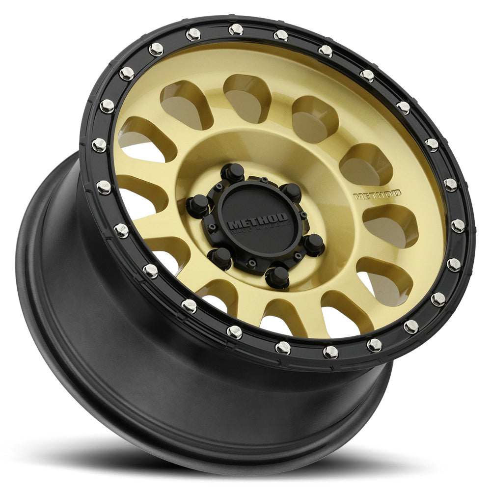 Method Race Wheels 315 | Gold - Black Lip