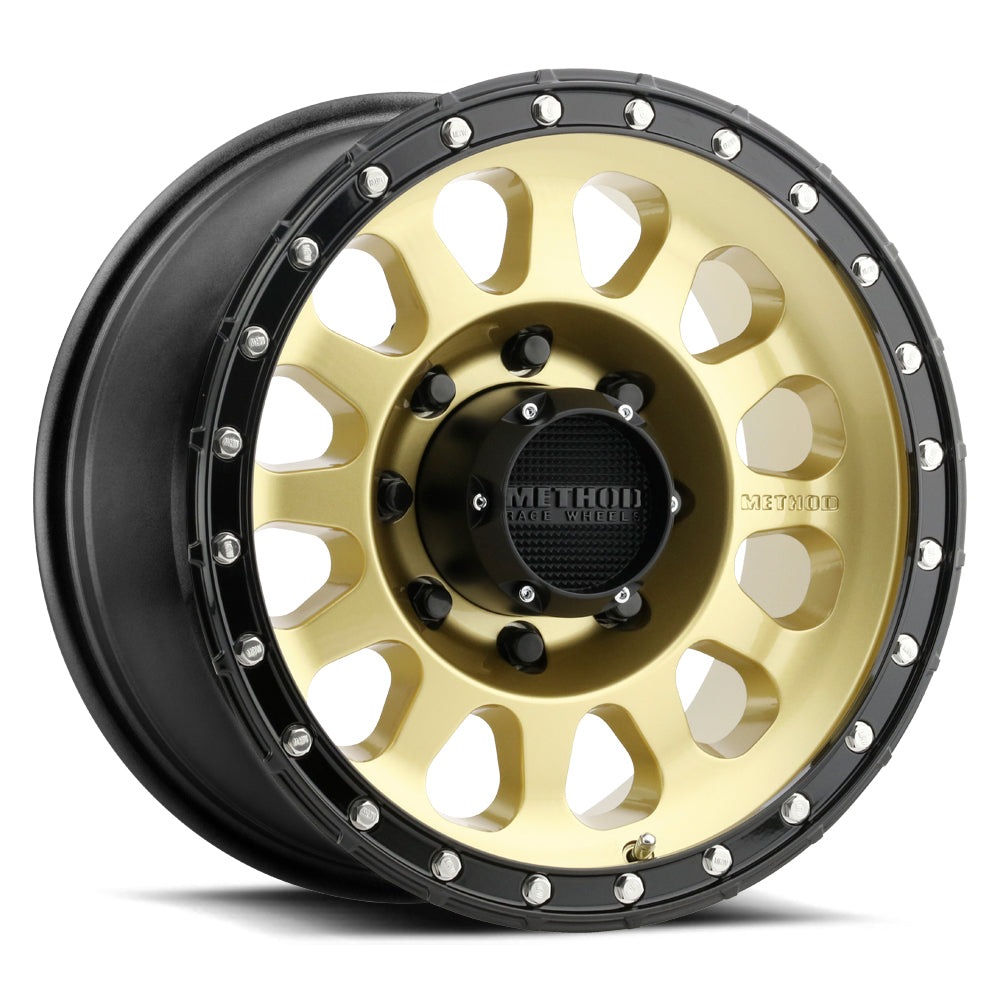 Method Race Wheels 315 | Gold - Black Lip