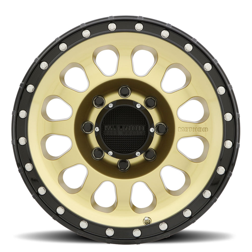 Method Race Wheels 315 | Gold - Black Lip