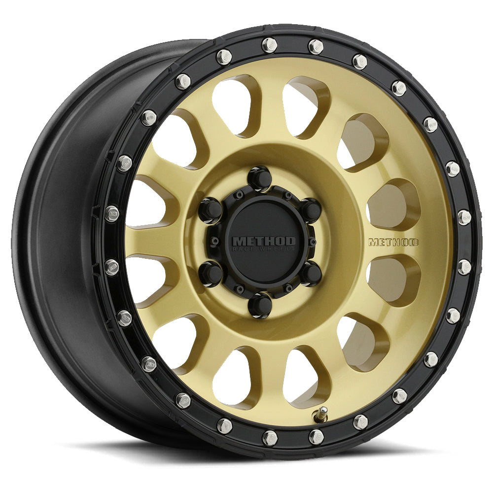 Method Race Wheels 315 | Gold - Black Lip