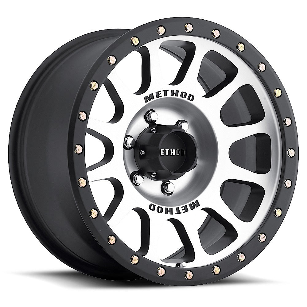 Method Race Wheels 305 | NV | Machined - Matte Black Lip