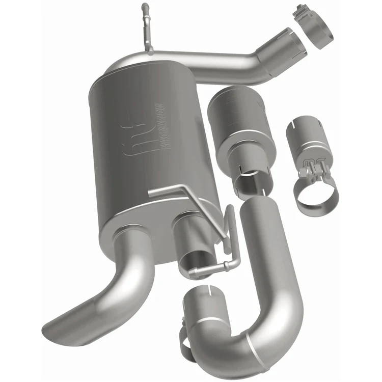 MagnaFlow Overland Series Axle-Back Performance Exhaust Jeep Wrangler JK 2007-2018