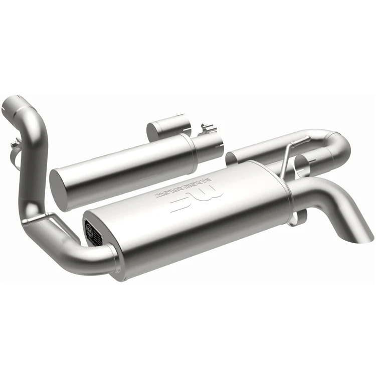 MagnaFlow Overland Series Axle-Back Performance Exhaust Jeep Wrangler JL/JLU 2018-2025