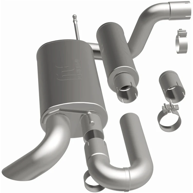 MagnaFlow Overland Series Axle-Back Performance Exhaust Jeep Wrangler JL/JLU 2018-2025