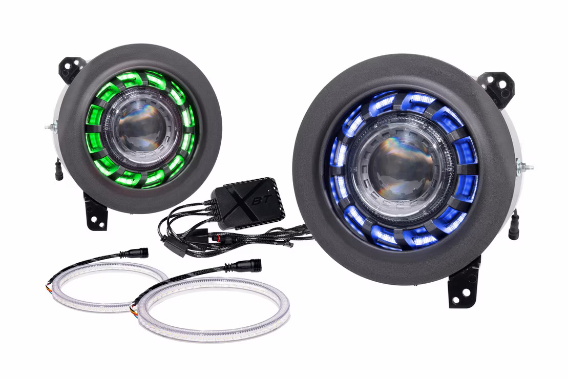 Morimoto Super7 RGBW Halo System Jeep JL/JT