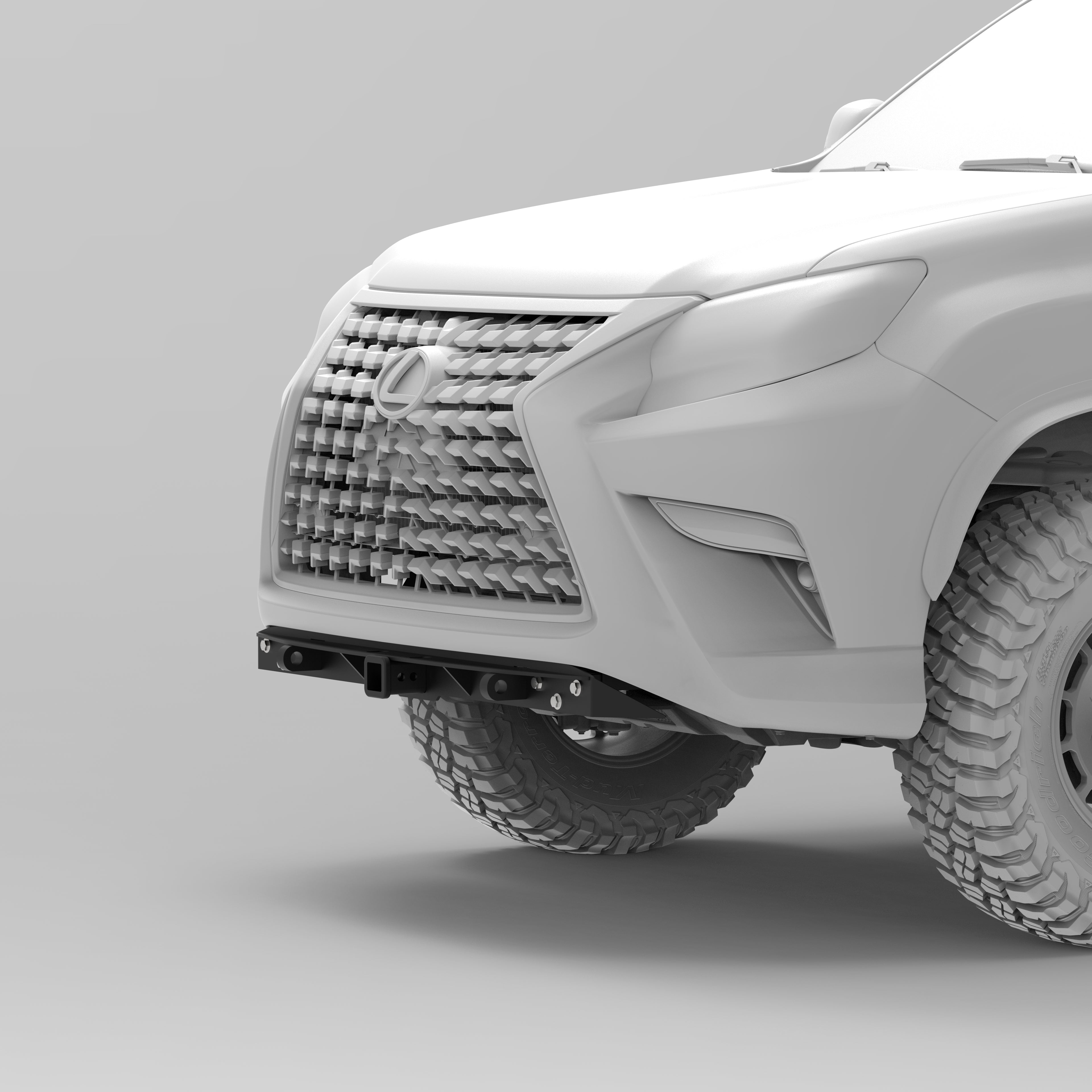 NYTOP 2014-2023 Lexus GX460 Front Tow Hitch Receiver Assembly