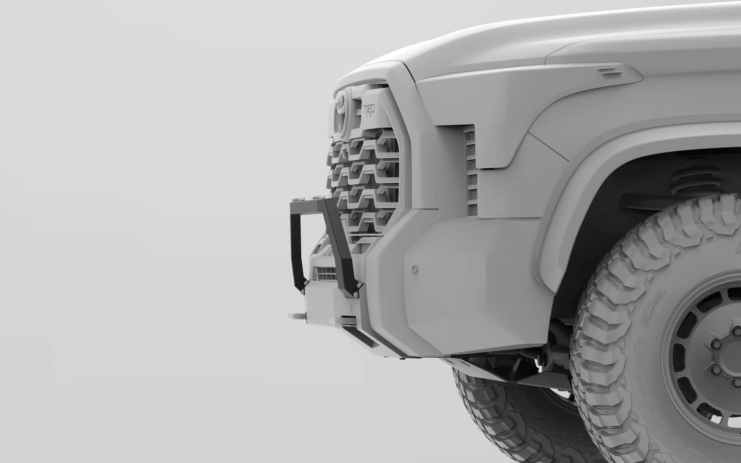 NYTOP 2022-2026 Toyota Tundra Bull Bar for Hybrid Bumper