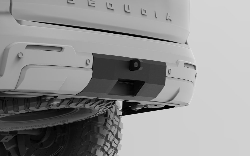 NYTOP 2023-2026 Toyota Sequoia Rear Recovery Point/Hybrid Bumper