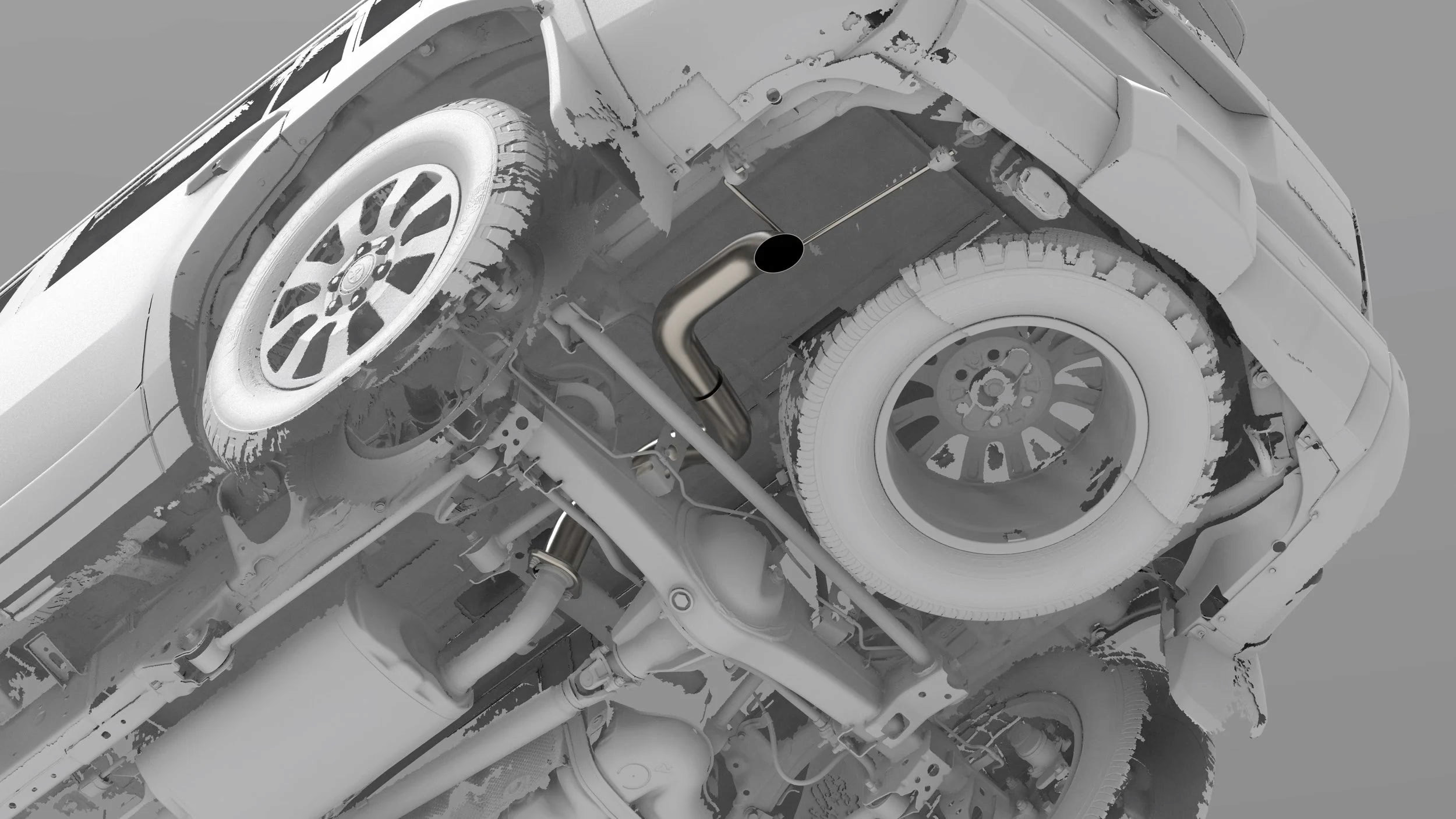 NYTOP 2024-2026 Toyota Land Cruiser 250/Lexus GX550 Titanium Axle Dump Exhaust