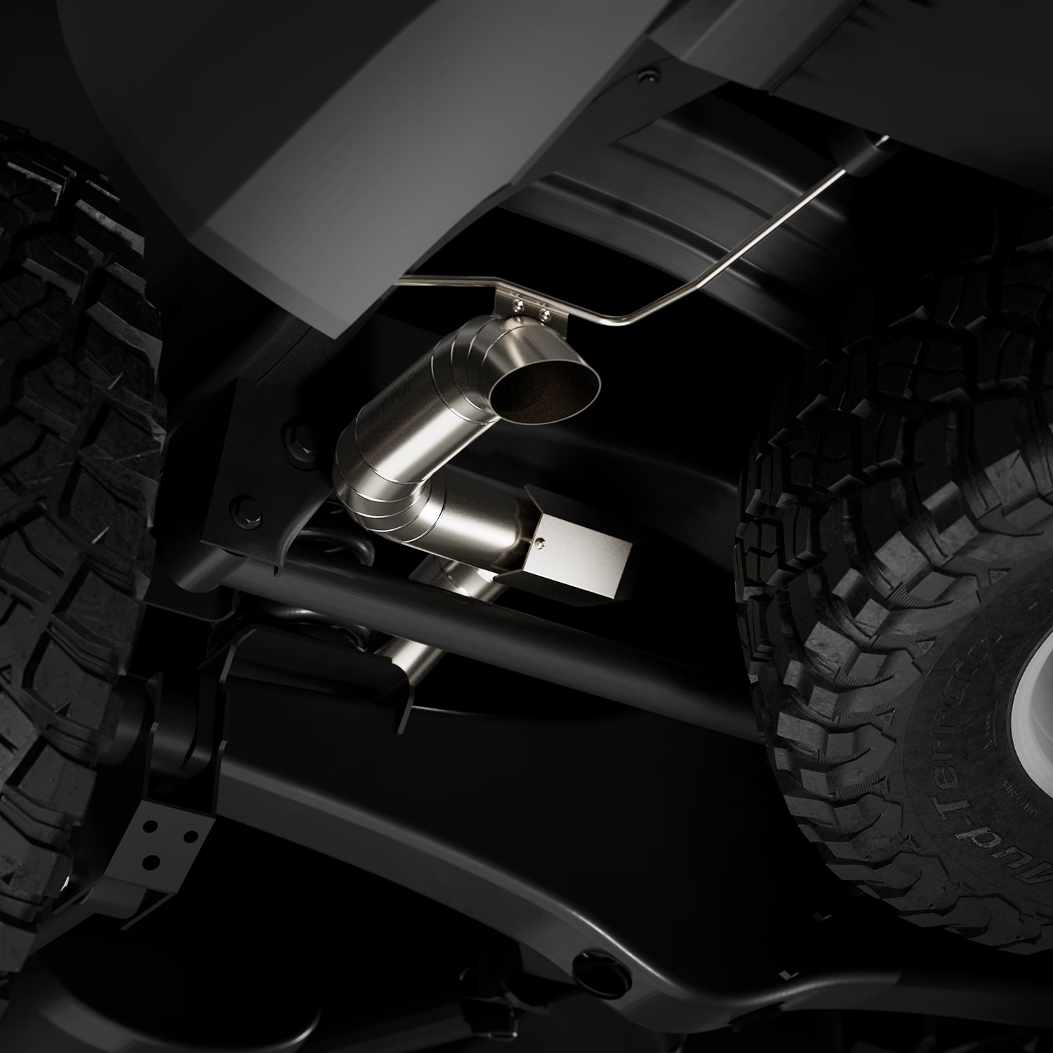 NYTOP 2024-2026 Toyota Land Cruiser 250/Lexus GX550 Titanium Axle Dump Exhaust