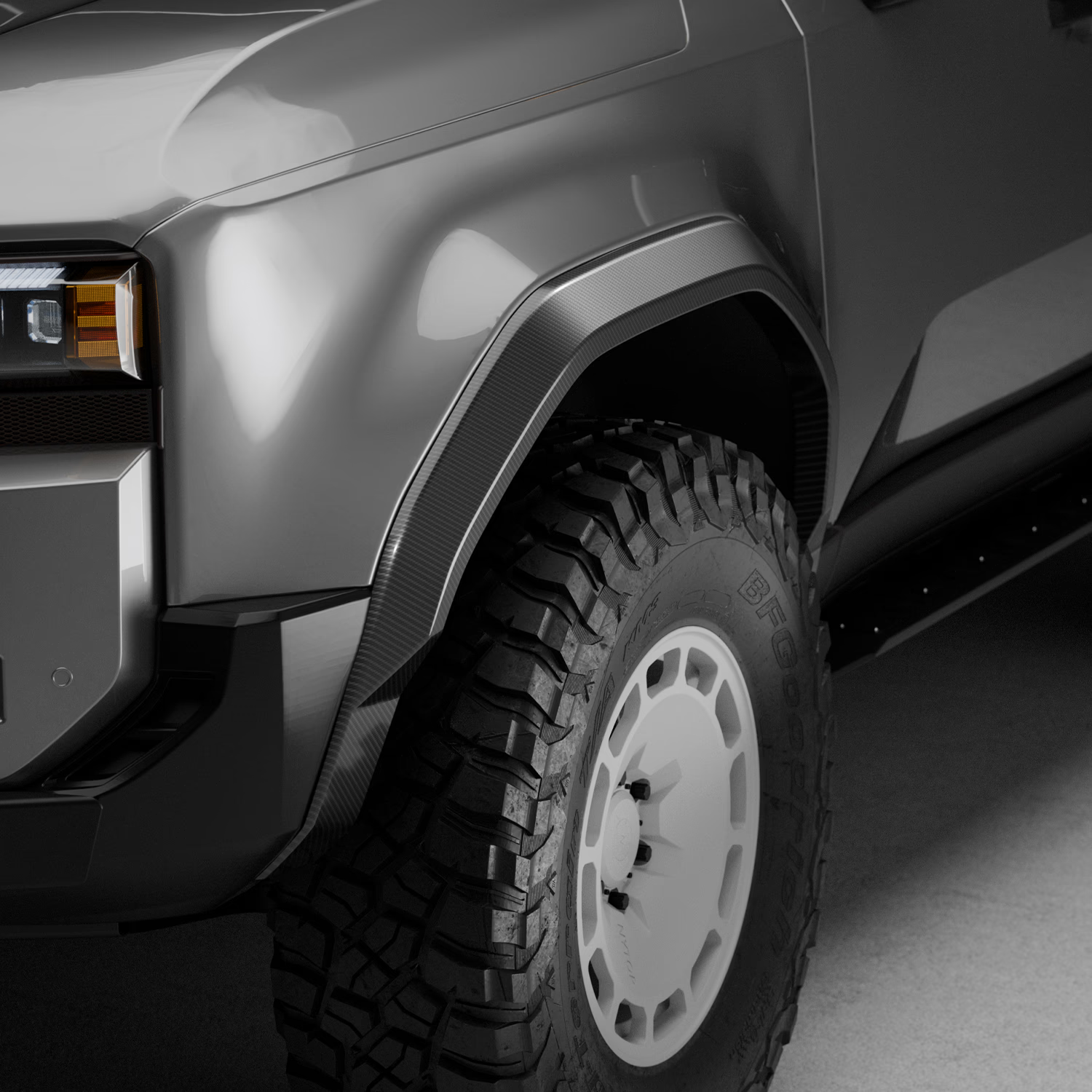 NYTOP 2024-2026 Toyota Land Cruiser Fender Flare Kit