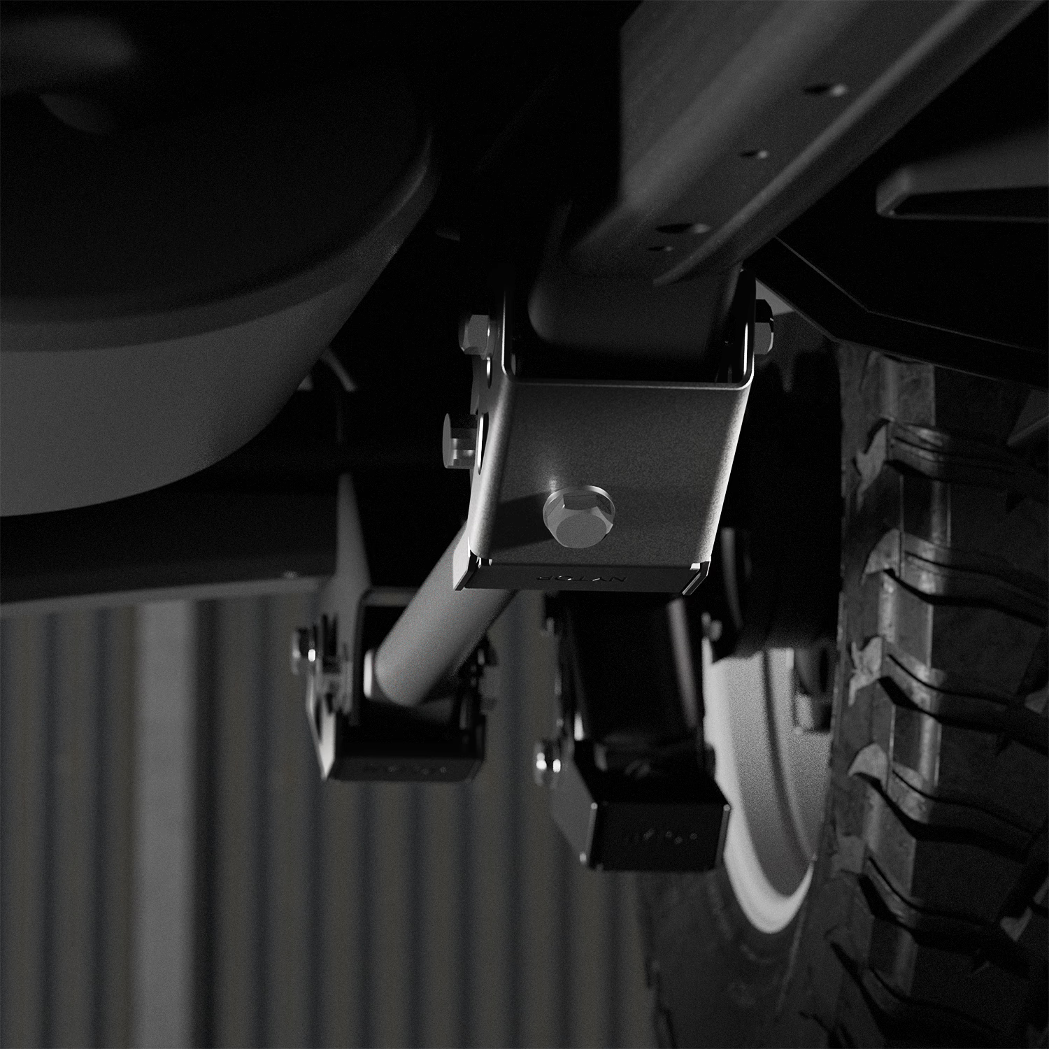 NYTOP 2024-2026 Toyota Land Cruiser/GX550 Lower Trailing Arm Skid Plate Kit