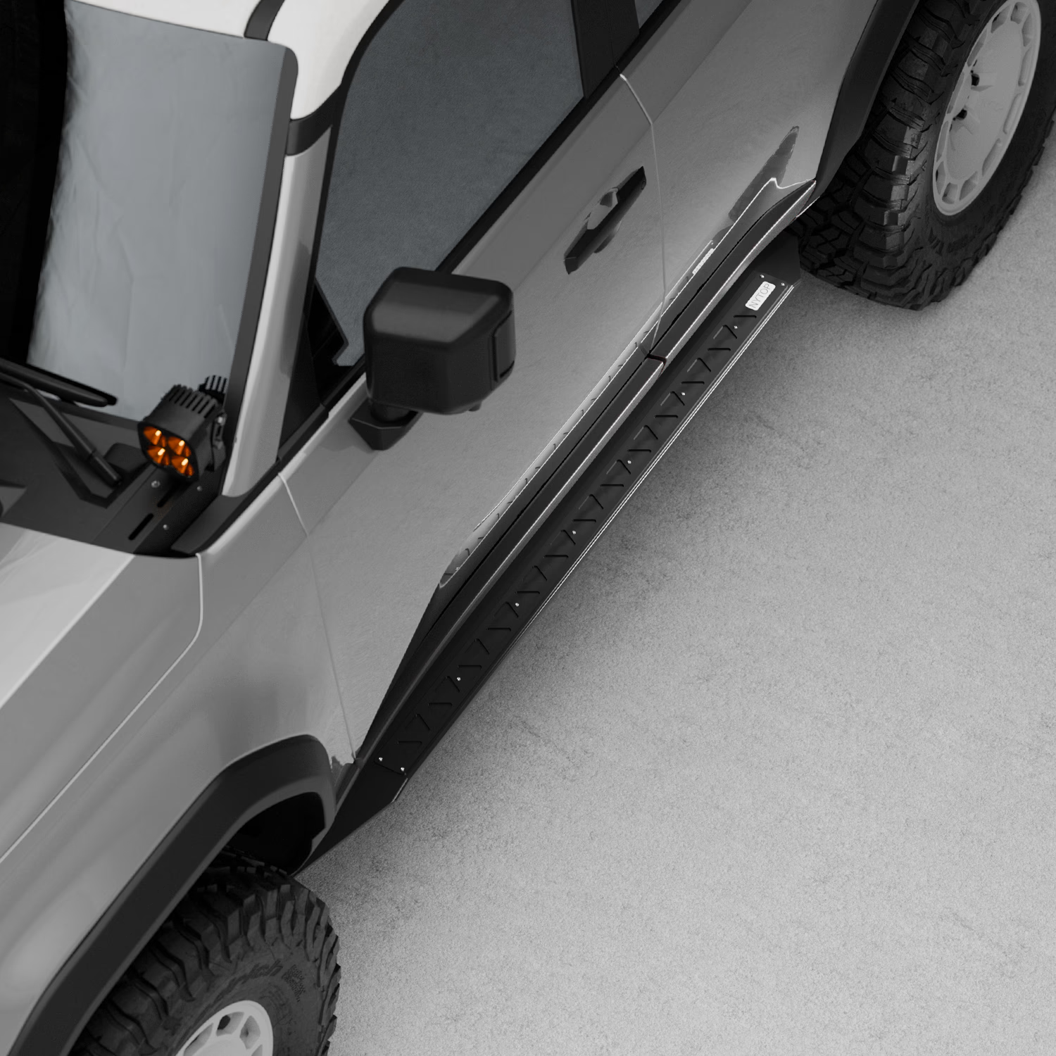 NYTOP 2024-2026 Toyota Land Cruiser/GX550 Rock Sliders