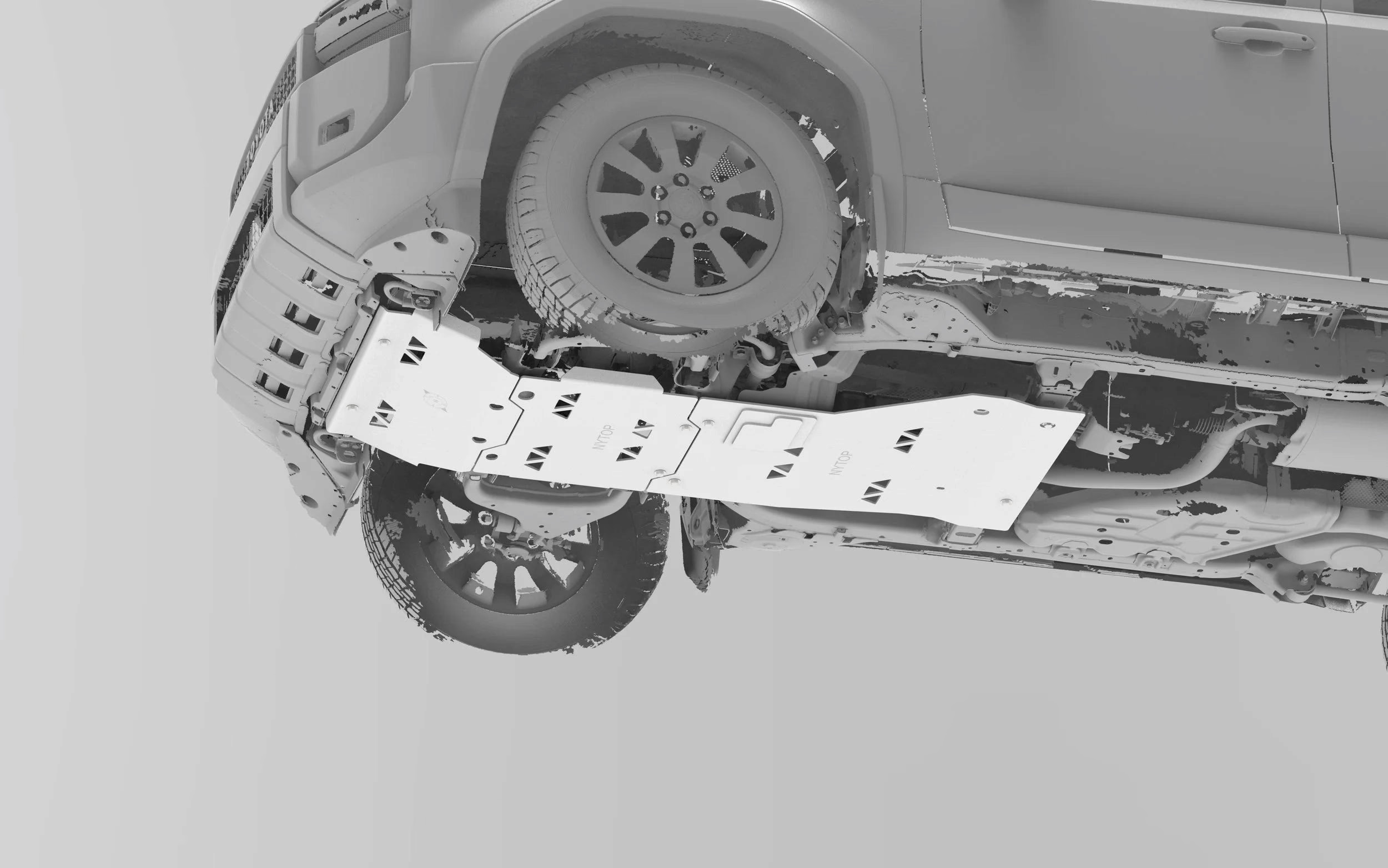 NYTOP 2024-2026 Toyota Land Cruiser Skid Plate Assembly