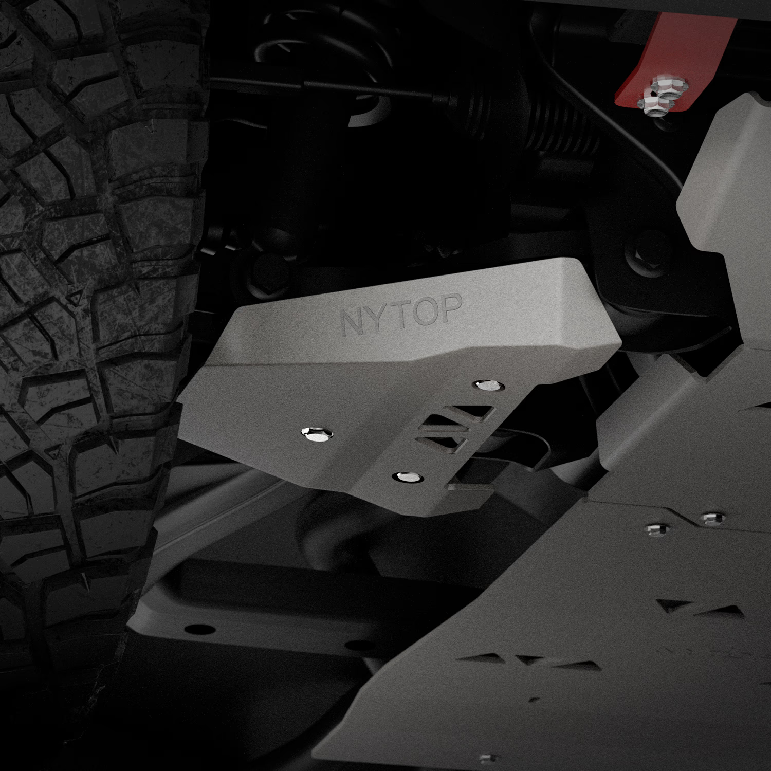 NYTOP 2024-2026 Toyota Tacoma Lower Control Arm Skid Plate Kit