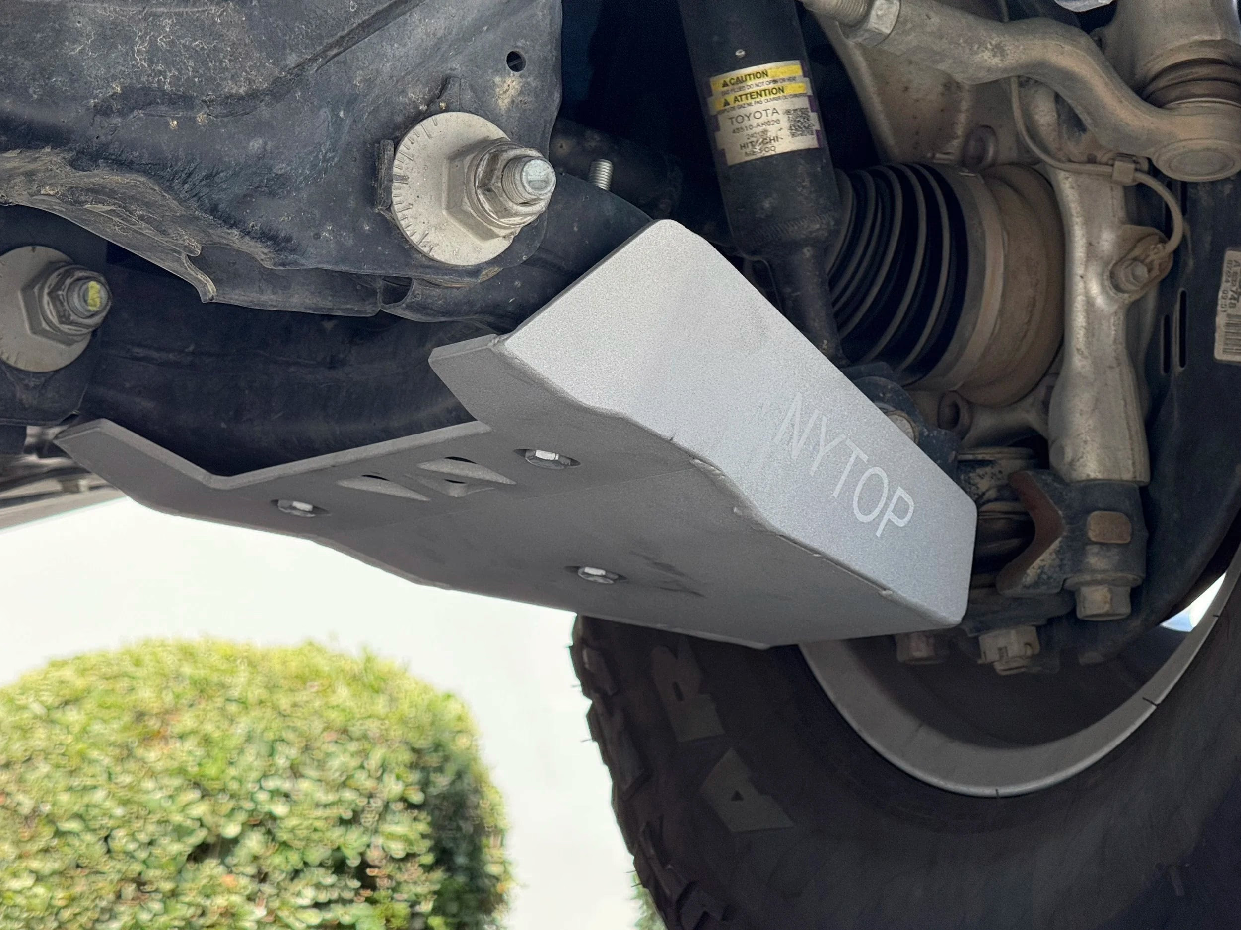 NYTOP 2024-2026 Toyota Tacoma Lower Control Arm Skid Plate Kit