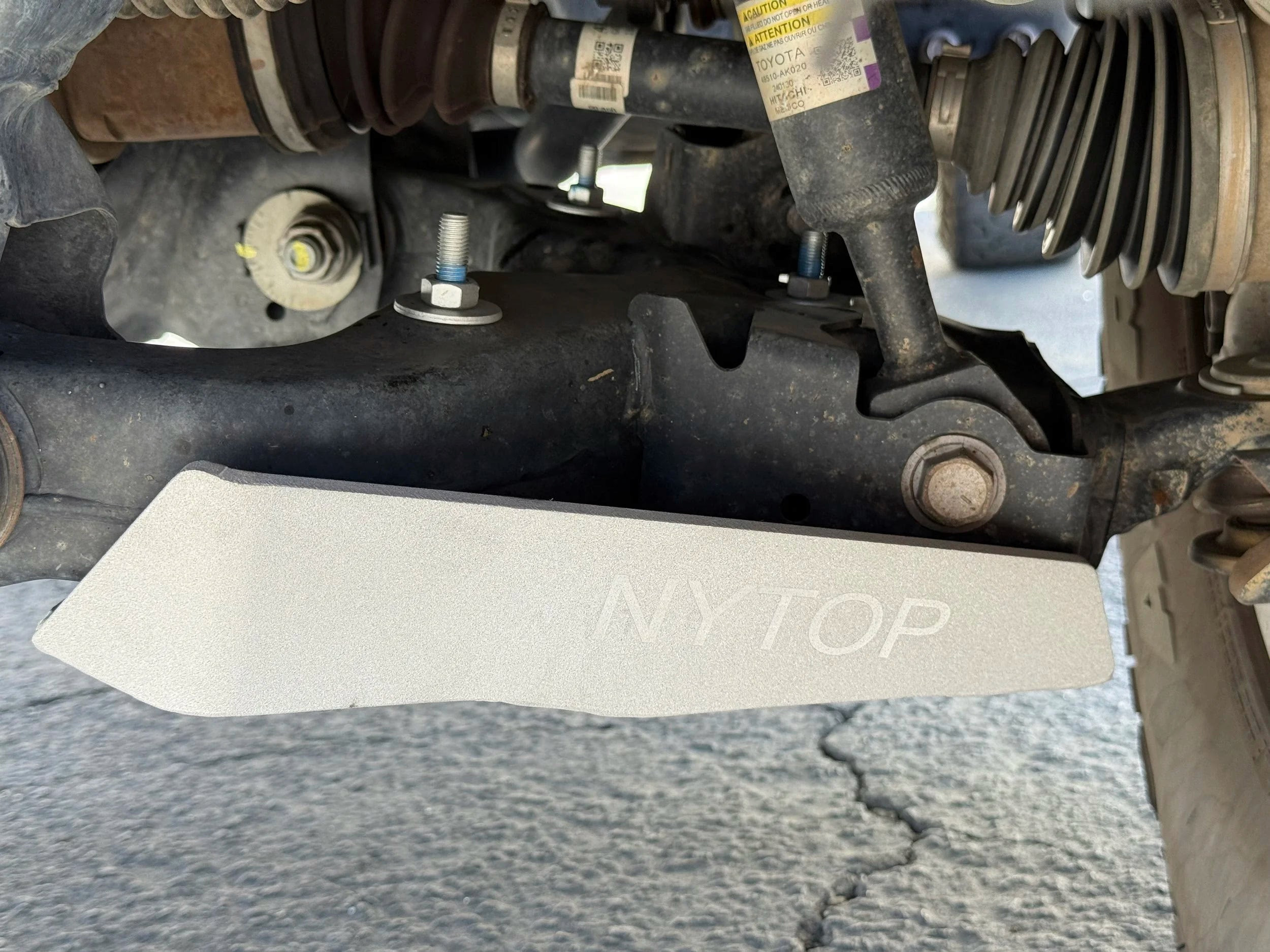 NYTOP 2024-2026 Toyota Tacoma Lower Control Arm Skid Plate Kit