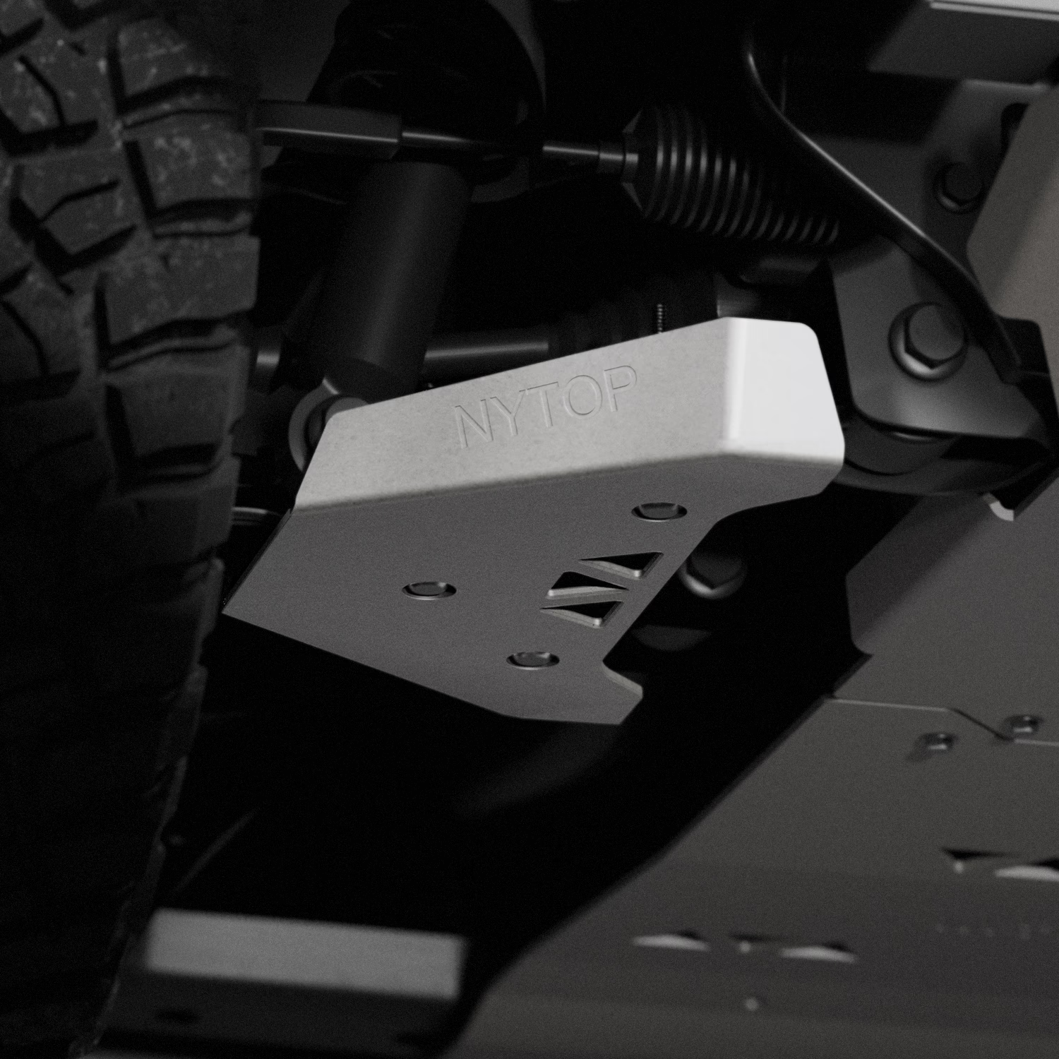 NYTOP 2025-2026 Toyota 4Runner Lower Control Arm Skid Plate Kit