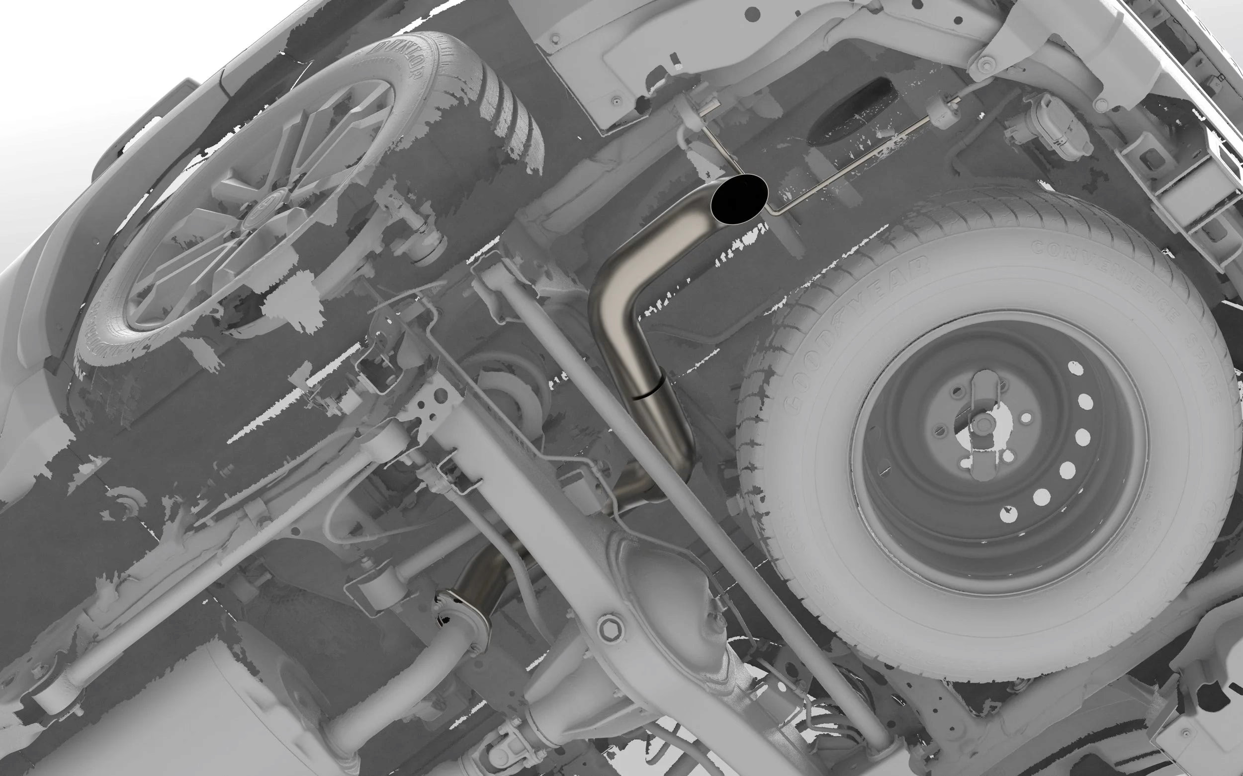 NYTOP 2025-2026 Toyota 4Runner Titanium Axle Dump Exhaust