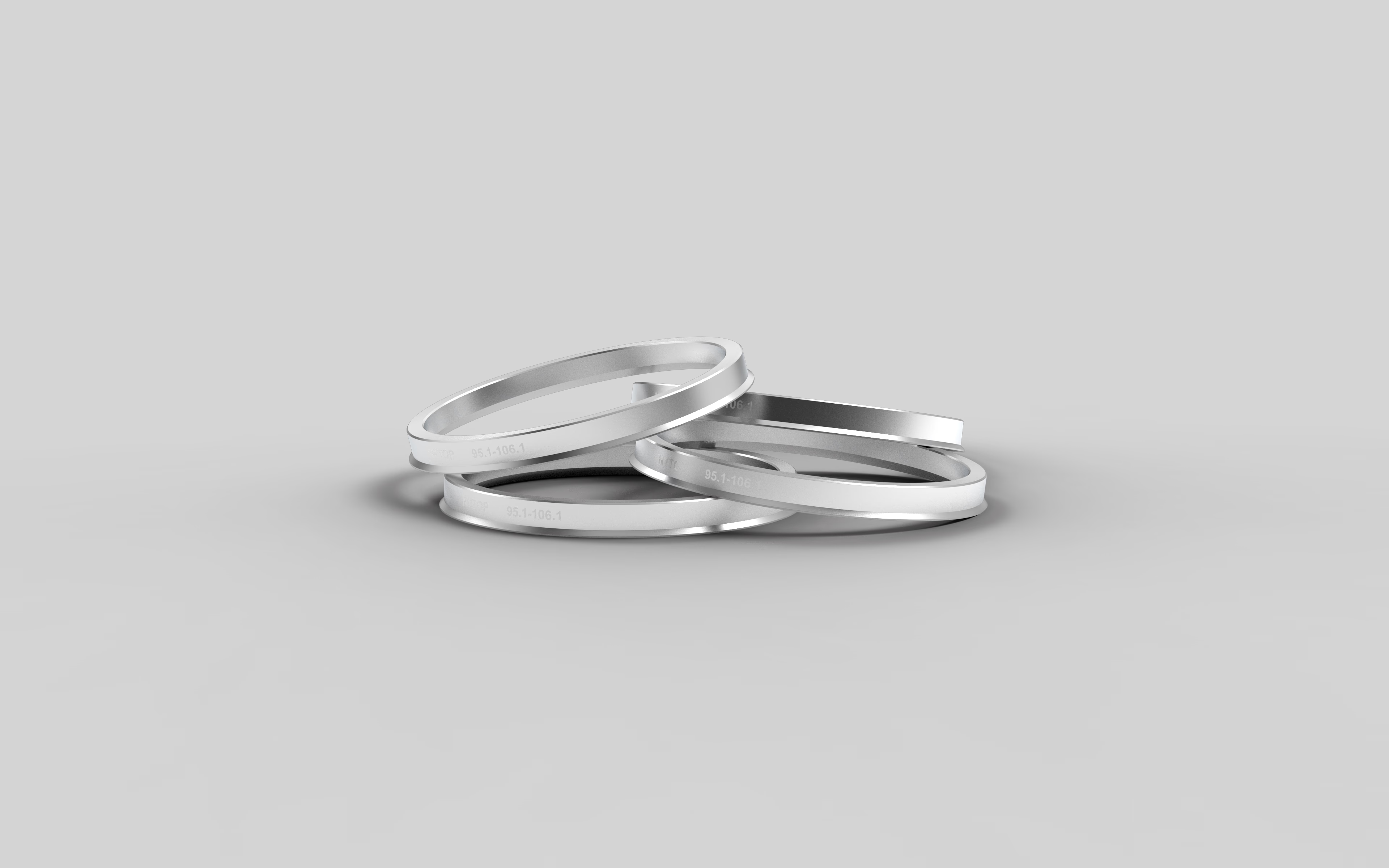 NYTOP Toyota Hub Centric Adapter Ring Kit