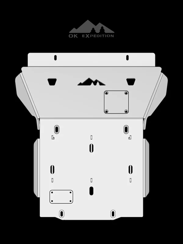 OK Expedition 2025-2026 4Runner Engine Skid Plate