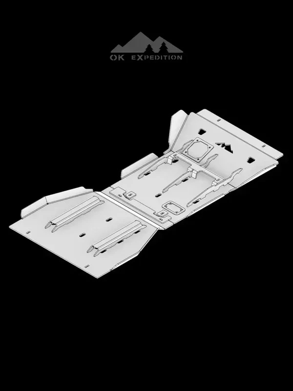 OK Expedition 2025-2026 4Runner Expedition Skid Plate Package