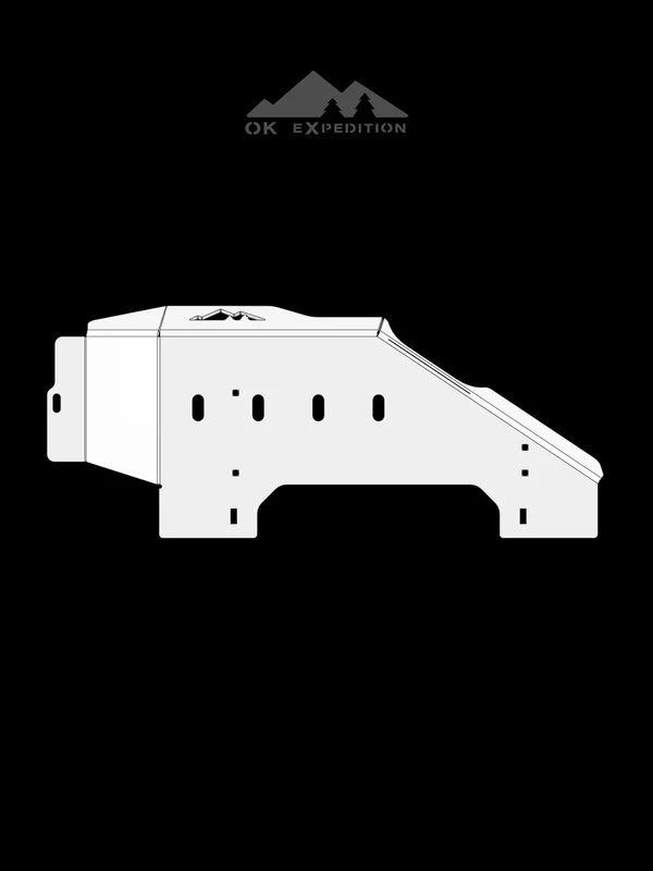 OK Expedition 2025-2026 4Runner Transfer Case Skid Plate