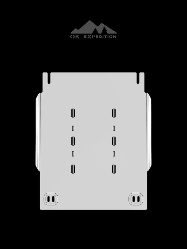 OK Expedition 4Runner T4R5 V6 Transmission Skid Plate