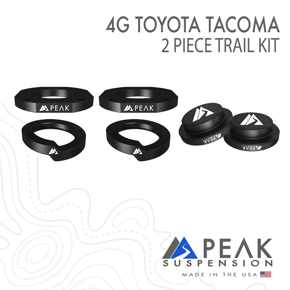 Peak Suspension 2-Piece Trail Kit 2.25" Lift - 2024+ Toyota Tacoma