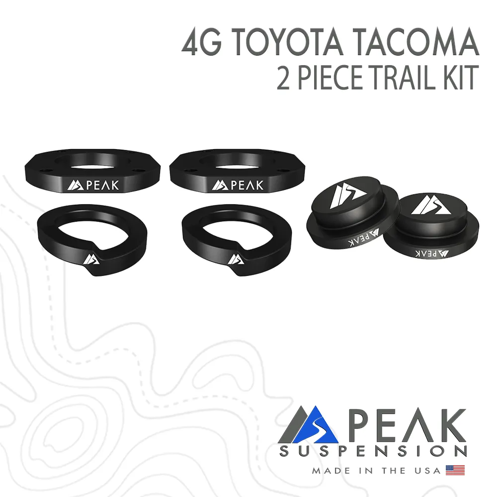 Peak Suspension 2 -Piece Trail Kit for 2024+ Toyota Tacoma