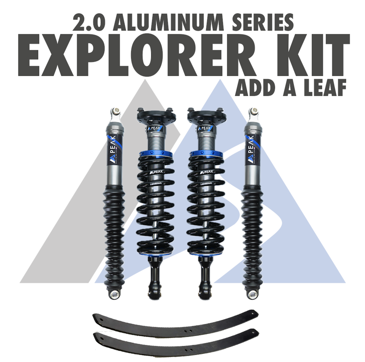Peak Suspension 2.0 Aluminum Series Explorer Kit (AAL) | 2015-2022 Colorado/Canyon