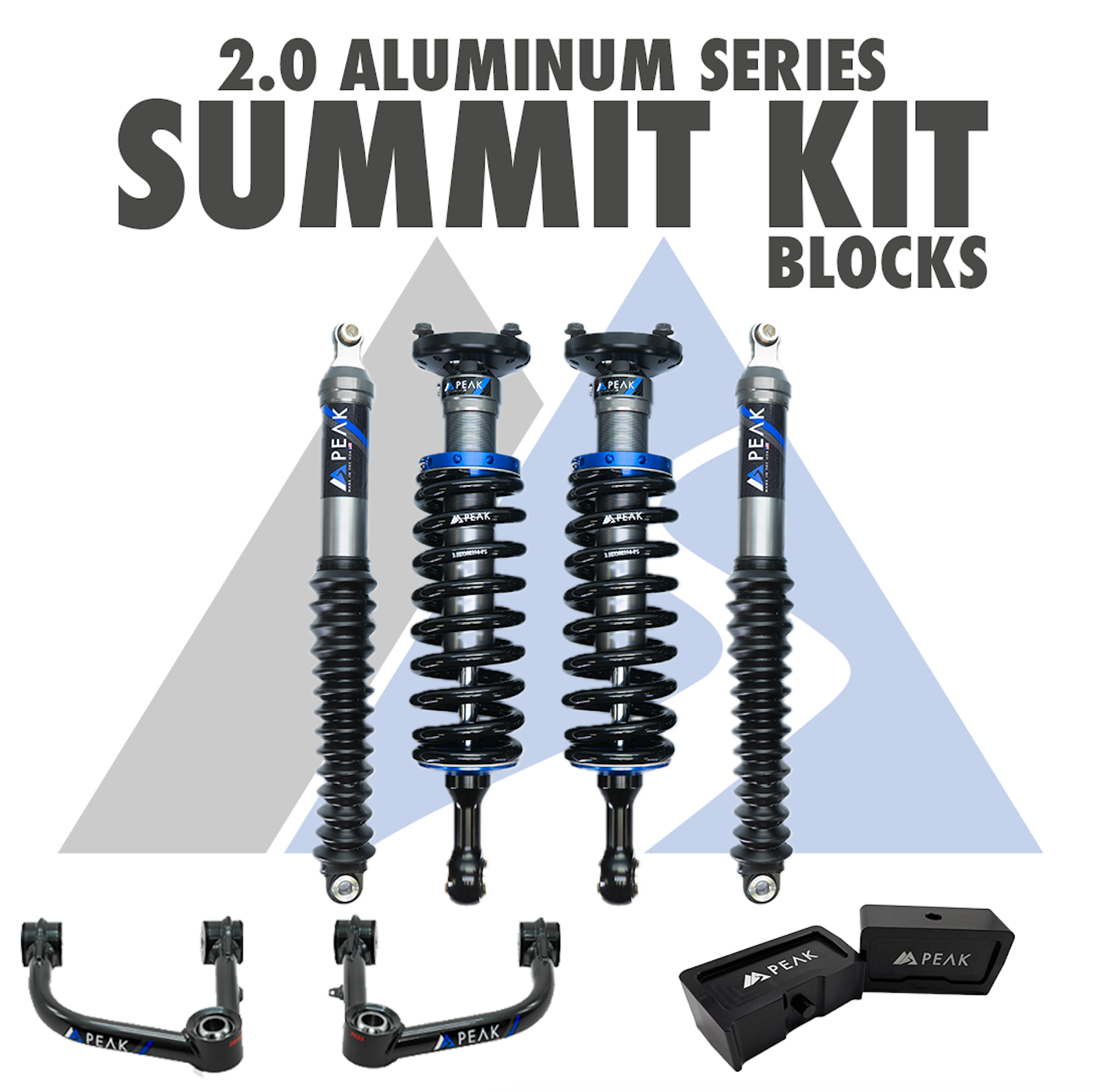 Peak Suspension 2.0 Aluminum Series Summit Kit | 2015-2022 Colorado/Canyon