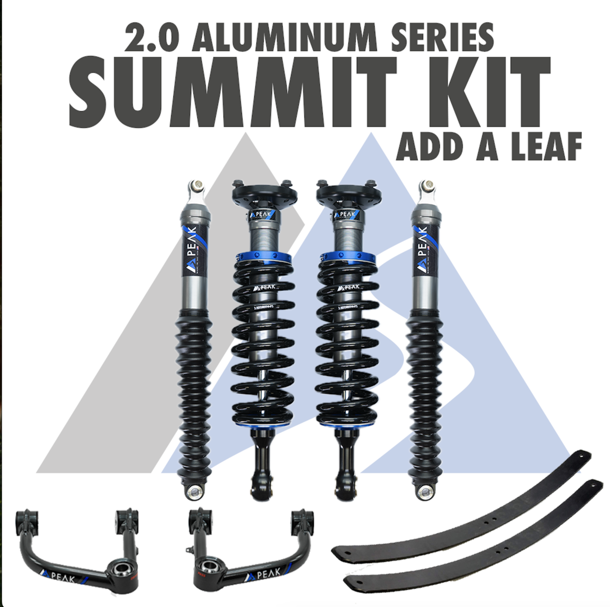 Peak Suspension 2.0 Aluminum Series Summit Kit (AAL) | 2015-2022 Colorado/Canyon