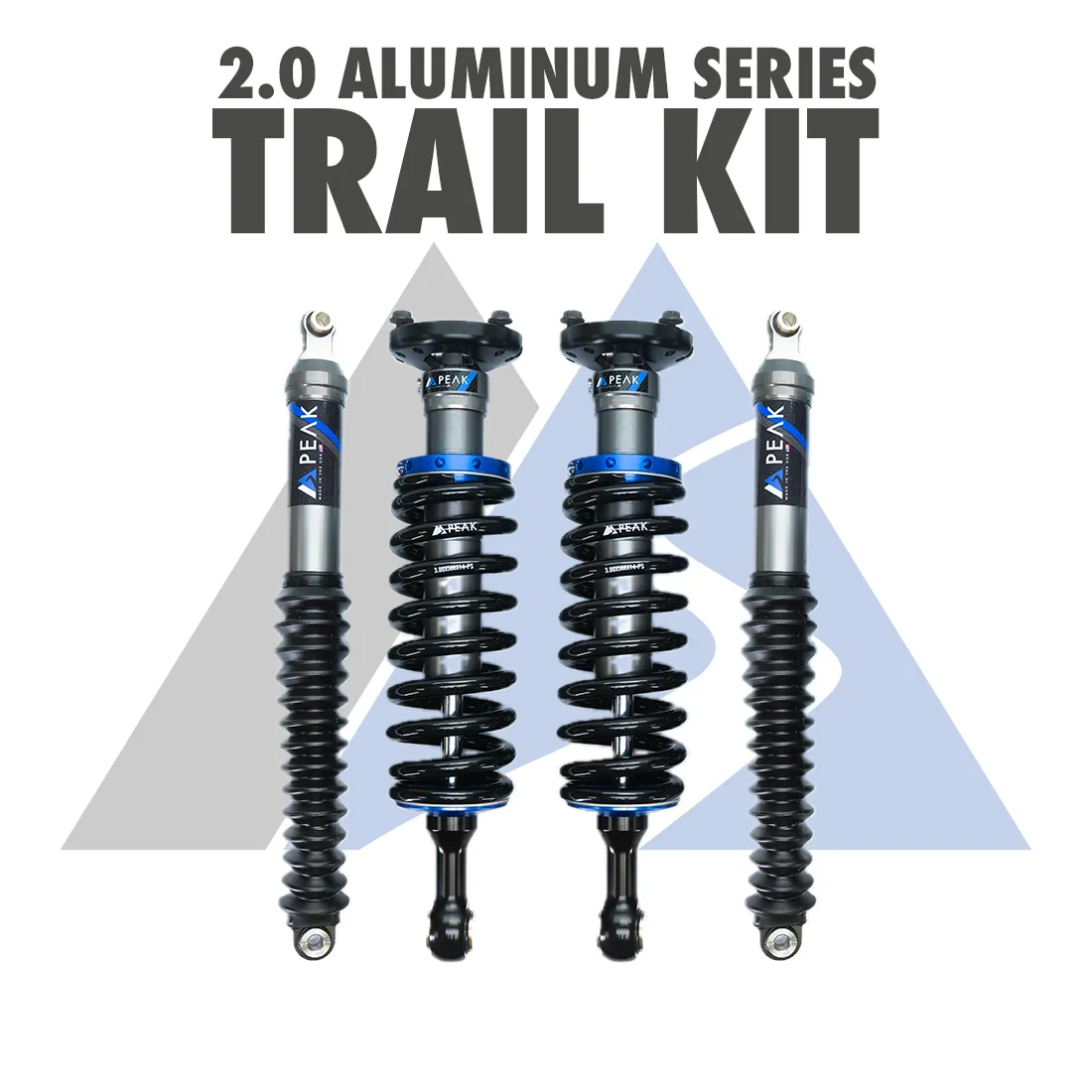 Peak Suspension 2.0 Aluminum Series Trail Kit | 2015-2022 Colorado/Canyon