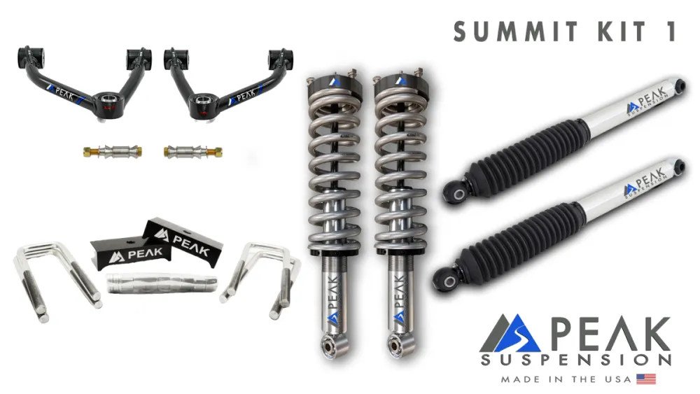 Peak Suspension 2.0 Summit Kit (Blocks) - 2015-2022 Colorado/Canyon