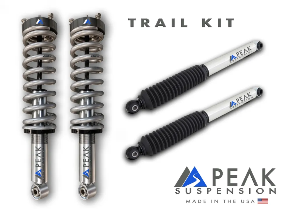 Peak Suspension 2.0 Trail Kit - 2015-2022 Colorado/Canyon