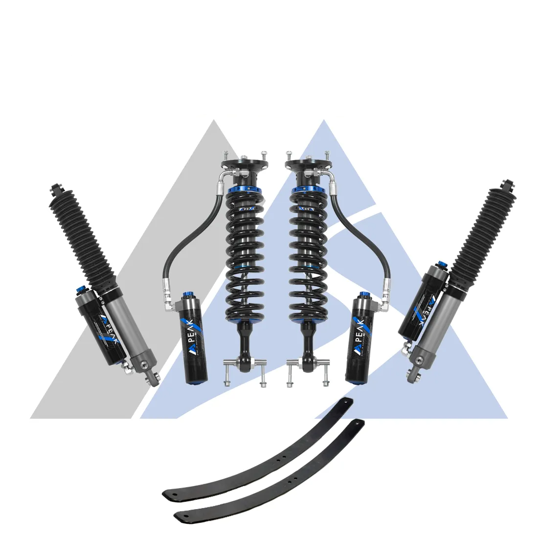 Peak Suspension 2.5" DSC Coilover Explorer Kit W/Add A Leaf - 23+ Colorado ZR2/Canyon AT4X