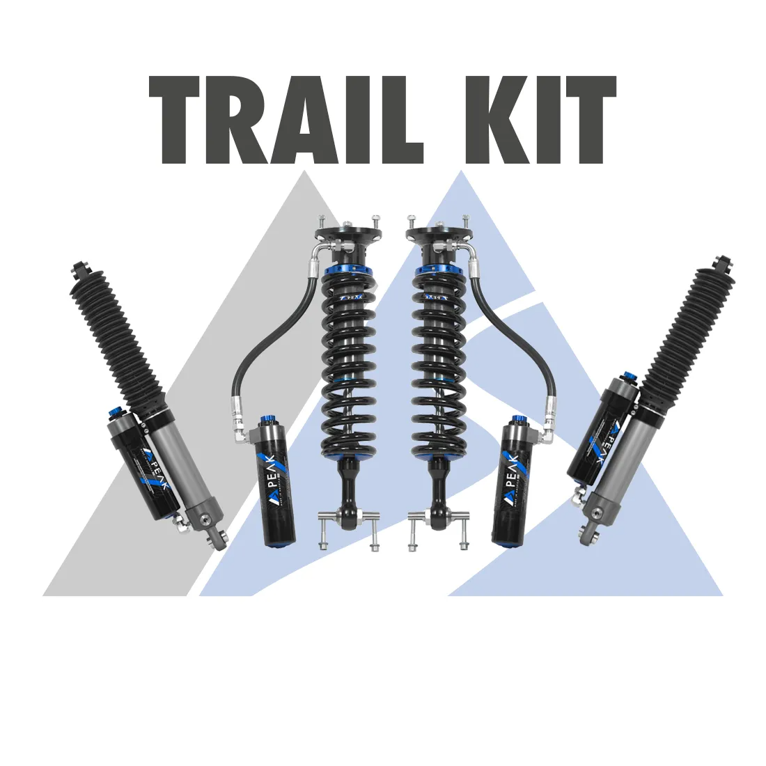 Peak Suspension 2.5" DSC Trail Kit | 2019+ Silverado/Sierra 1500/ZR2/AT4X